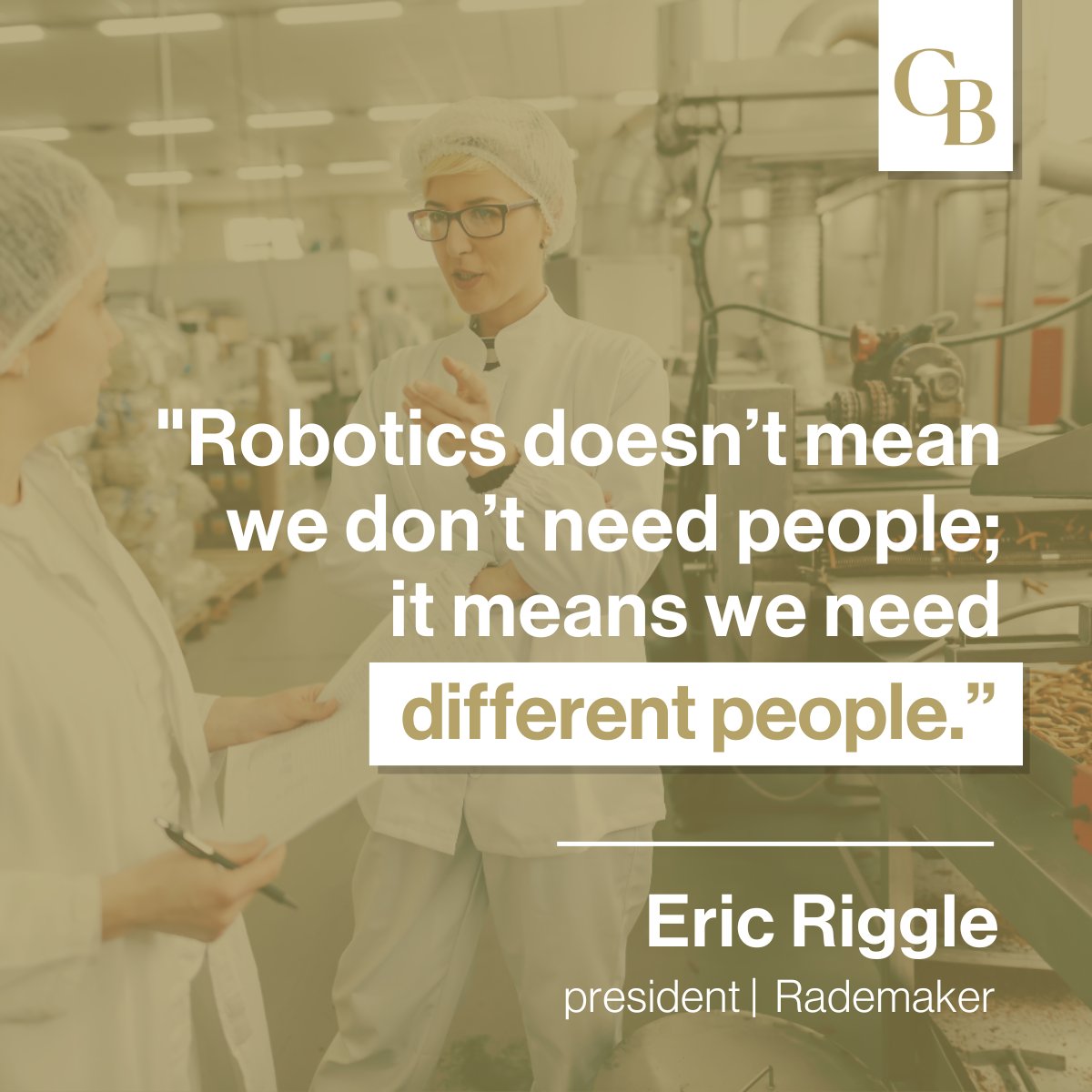 Automation could provide greater opportunity for manufacturers to tap into a more diverse pool of candidates.​

Read more about the intersection of #automation and #DEI practices. — bit.ly/3V2bsdS