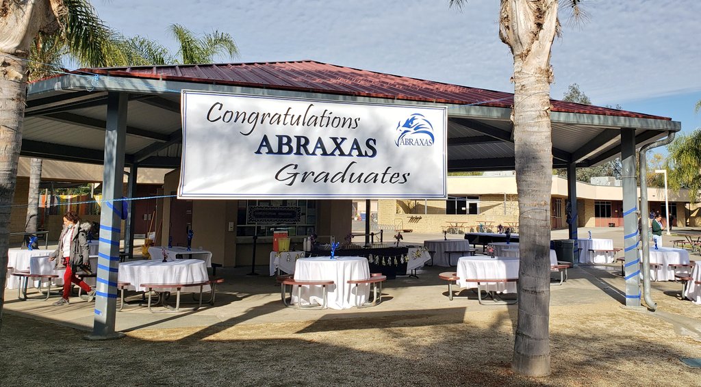 IAmDarshPatel's tweet photo. Today's Transition Graduation Ceremony was beautifully impactful and custom tailored to meet the needs of the students being celebrated. Congratulations! 
Well done @AbraxasHigh! 
🎊👐🏽👐🏽👐🏽🎓
@PowayUnified https://t.co/AxyKAebhf9