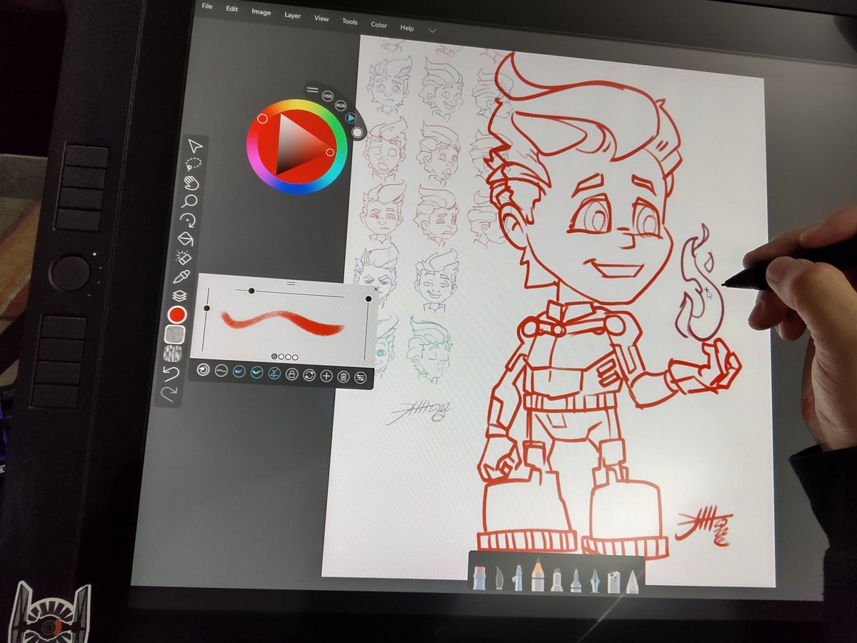 SketchableApp's tweet photo. @deltatangomike working on @SVictorUniverse project with @SketchableApp PLUS

#ArtLifeAllDay #ArtEveryDay #DrawDaily2022 https://t.co/P9m6RvssTH