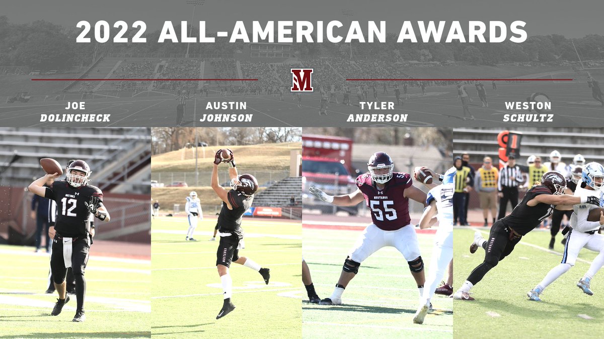 MsideMustangs's tweet photo. 🏈 Morningside has had four athletes named AFCA and NAIA All-Americans. Read more at https://t.co/fdwQHHJ9I6 https://t.co/AIaF8oWour