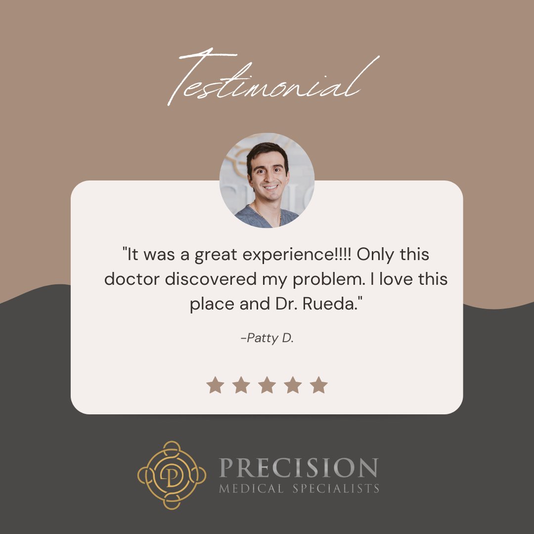 PrecisionMDs's tweet photo. Always thankful when a patient takes the time to leave me a review. Thank you, Patty!
#thankfulthursday #review #testimonial #precisionmds #plasticsurgery #DrStevenRueda #palmbeachfl #PrecisionMedicalSpecialists #palmbeachplasticsurgery #floridaplasticsurgery https://t.co/Vb3B9HnYL6