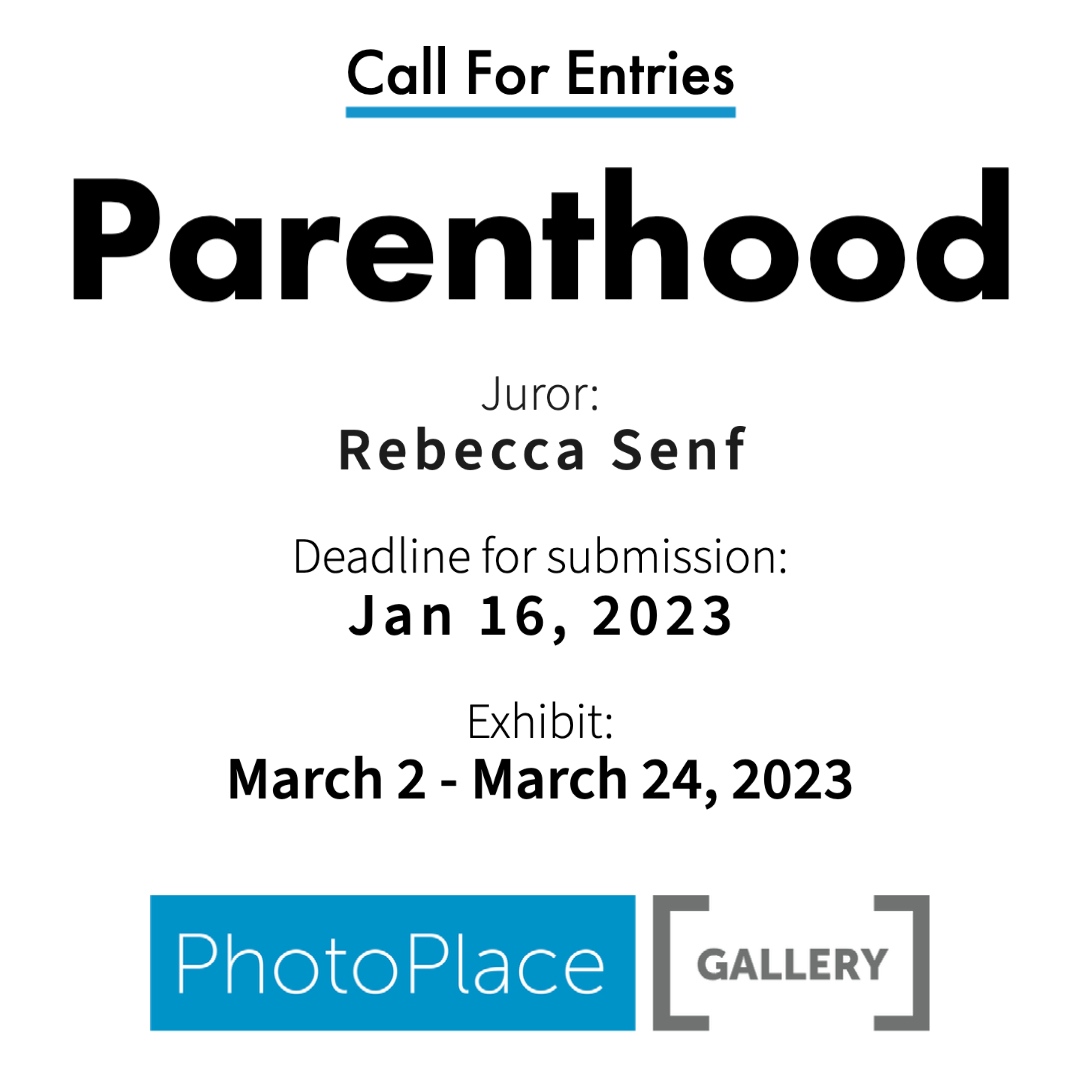 Call for Entries: PARENTHOOD Deadline: Jan 16, 2023 Juror: Rebecca Senf Exhibition: March 2 - March 24, 2023 Learn more: bit.ly/PPG-Parenthood Parenthood is a constantly changing state of being as a child grows older and life becomes more complex. #callforentries #parenthood