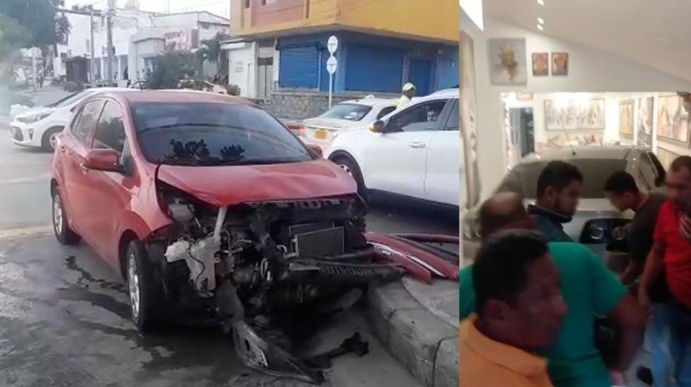 Choque entre 2 vehículos en la 46: uno se metió a una galería y dejó 2 heridos
bit.ly/3uV9C43.