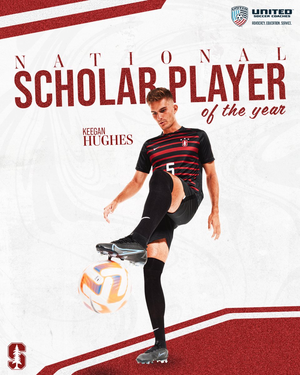 He can do it ALL ‼️

The National Scholar Player of the Year is our very own Keegan Hughes 👏

Congratulations, <a href="/K24Hughes/">Keegan Hughes</a>!

#GoStanford