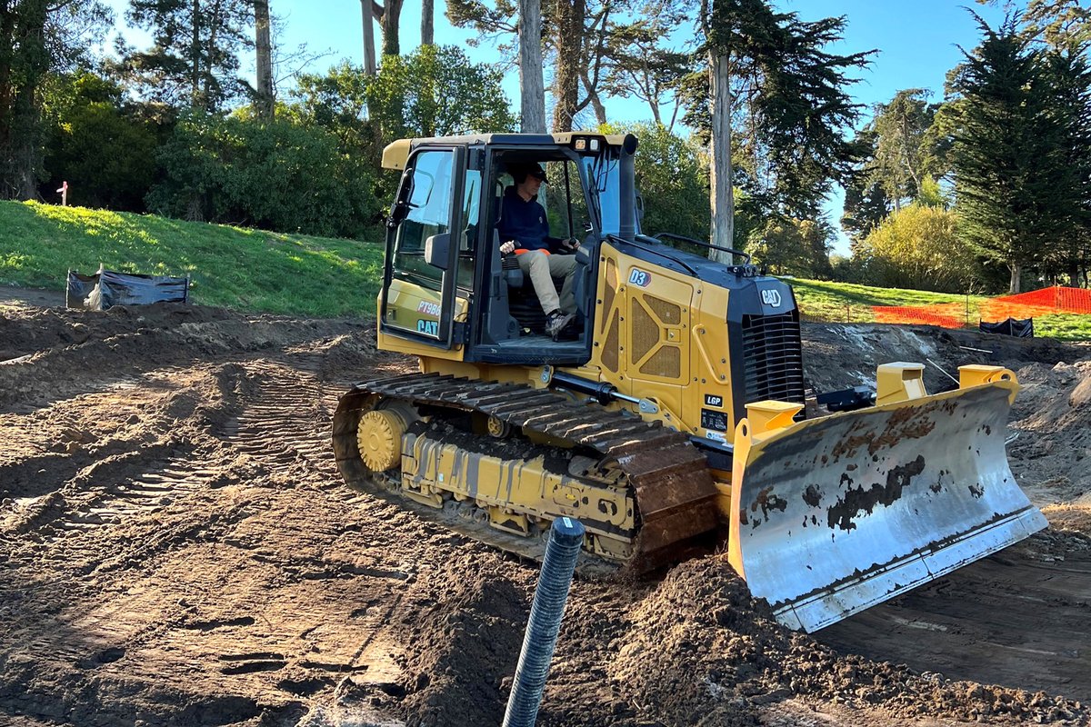 TheOlympicClub's tweet photo. Gil Hanse and his team are onsite for the restoration of our famed Lake Course! The equipment may be a bit different, shown here under construction in 1922 vs today, but the work will be just as loved by all who tee off on our "graveyard of champions" ⛳ #OlympicClub #OCgolf #TBT https://t.co/HhOXPpuEUF
