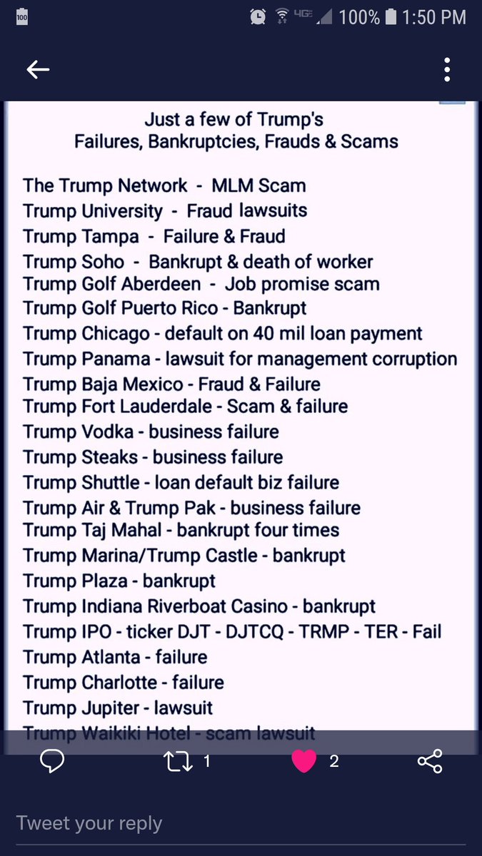 GypsyWoman333's tweet photo. #ArrestTrumpNow #TRE45ON
#TrumpIsANationalSecurityRisk
#TrumpTaxEvasion
#TrumpQuidProQuo
#TrumpIsACriminal https://t.co/dfhZD42tox