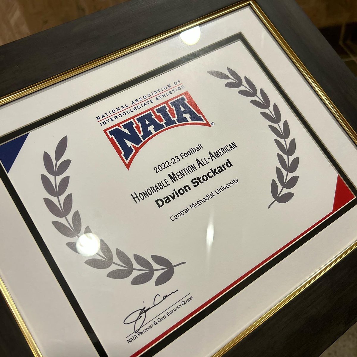 All Glory to God🙏🏾

<a href="/cmueagles/">Central Methodist Athletics</a> @CMUEaglesFB <a href="/NAIAFBALL/">NAIAFBALL</a> <a href="/HeartSportsNews/">Heart of America Athletic Conference</a>