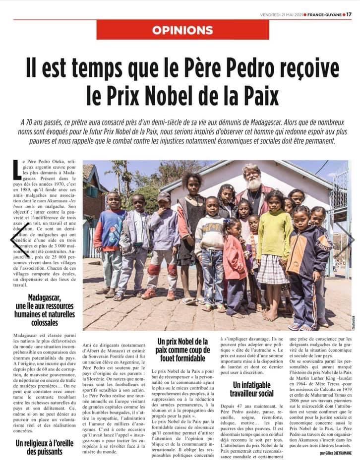 GDjeyaramane's tweet photo. @ggomez_chef @PatrickBruel @ECOLEDEFELIX Le #Perepedro mérite le prochain #Prix #Nobeldelapaix par @GDjeyaramane @CZacharopoulou https://t.co/OumTeSgfWD
