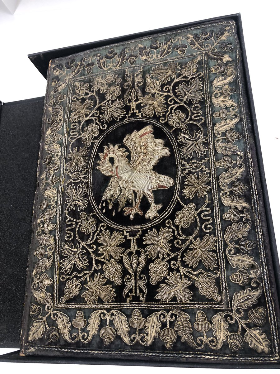 quaggia's tweet photo. Thank you @lampallib for your generous hospitality today and the most amazing spread of #earlyprintedbooks you put on for us. 

We absolutely loved our visit and I still can’t believe I came so close to a 42 line illuminated #GutenbergBible https://t.co/9FsmABwiNS