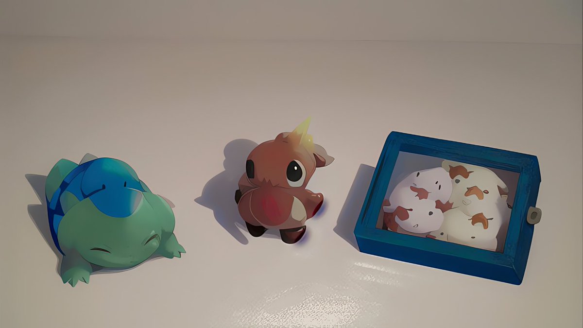 BadToxic's tweet photo. Gen 1 #starterPokemon: from objects to #anime via #UniDream #app.
#Bulbasar #Charmander #Squirtle #Bisasam #Glumanda #Schiggy #Pokemon #Pokémon #PKMN #AnimeFilter #MangaFilter #AI #AIFilter #AIAnimeFilter #AIMangaFilter #Manga #AIArt #Art #KIKunst #Kunst https://t.co/jgUptP43hm