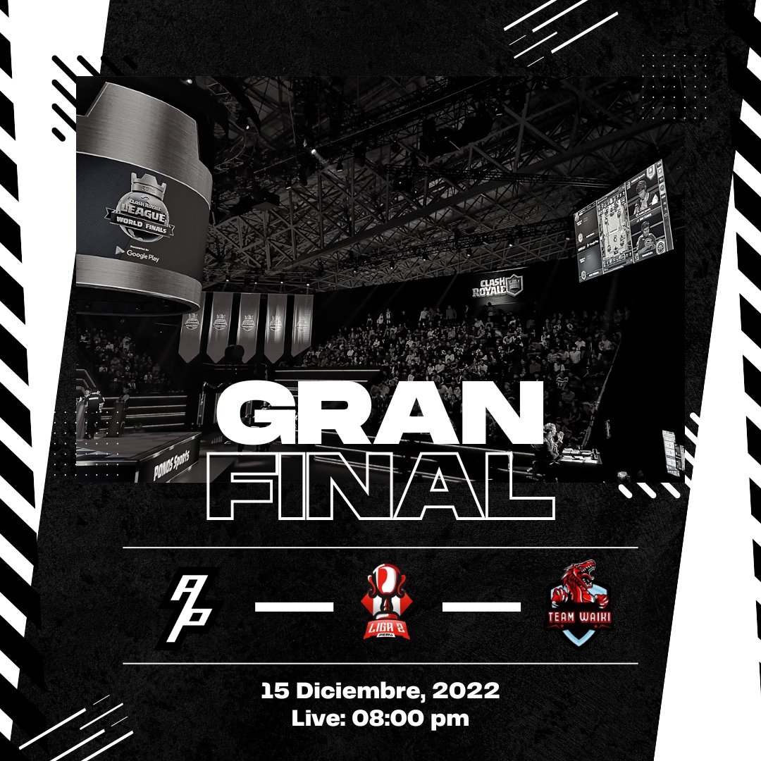 Ayllus Perú (@ayllusperu_cr) on Twitter photo #CR | ¡GAME DAY!
🏆 | <a href="/Liga_2PE/">LIGA 2 PERÚ</a>
🆚 | <a href="/TeamWaikiPE/">TEAM WAIKI</a>
🗓 | FINAL
🕒 | 20:00🇵🇪19:00🇲🇽
Fue un duro camino, pero estamos aquí por disputar esta Gran Final ante un extraordinario rival🫡
¡Este es el último reto, vamos equipo!🙌🏽🏟️
#GoAyllus #AyllusForever #CR | ¡GAME DAY!
🏆 | <a href="/Liga_2PE/">LIGA 2 PERÚ</a>
🆚 | <a href="/TeamWaikiPE/">TEAM WAIKI</a>
🗓 | FINAL
🕒 | 20:00🇵🇪19:00🇲🇽
Fue un duro camino, pero estamos aquí por disputar esta Gran Final ante un extraordinario rival🫡
¡Este es el último reto, vamos equipo!🙌🏽🏟️
#GoAyllus #AyllusForever