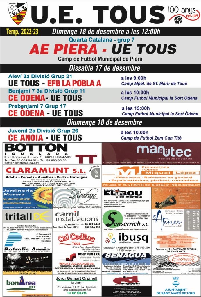 Unió Esportiva Tous tweet media