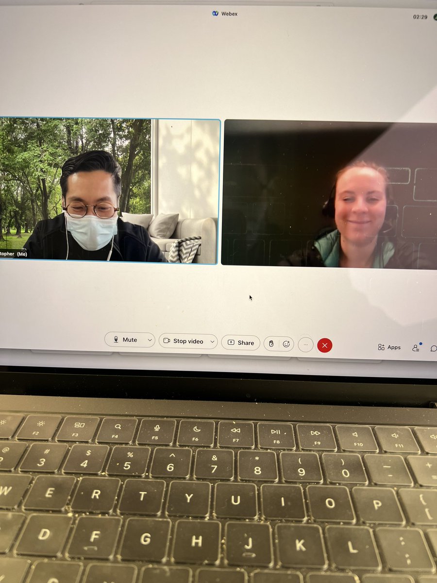 Exchanging ideas with <a href="/wrenn_emma/">Emma Wrenn</a>. @amatrudalab  X @Lawlorlab  the future is bright!