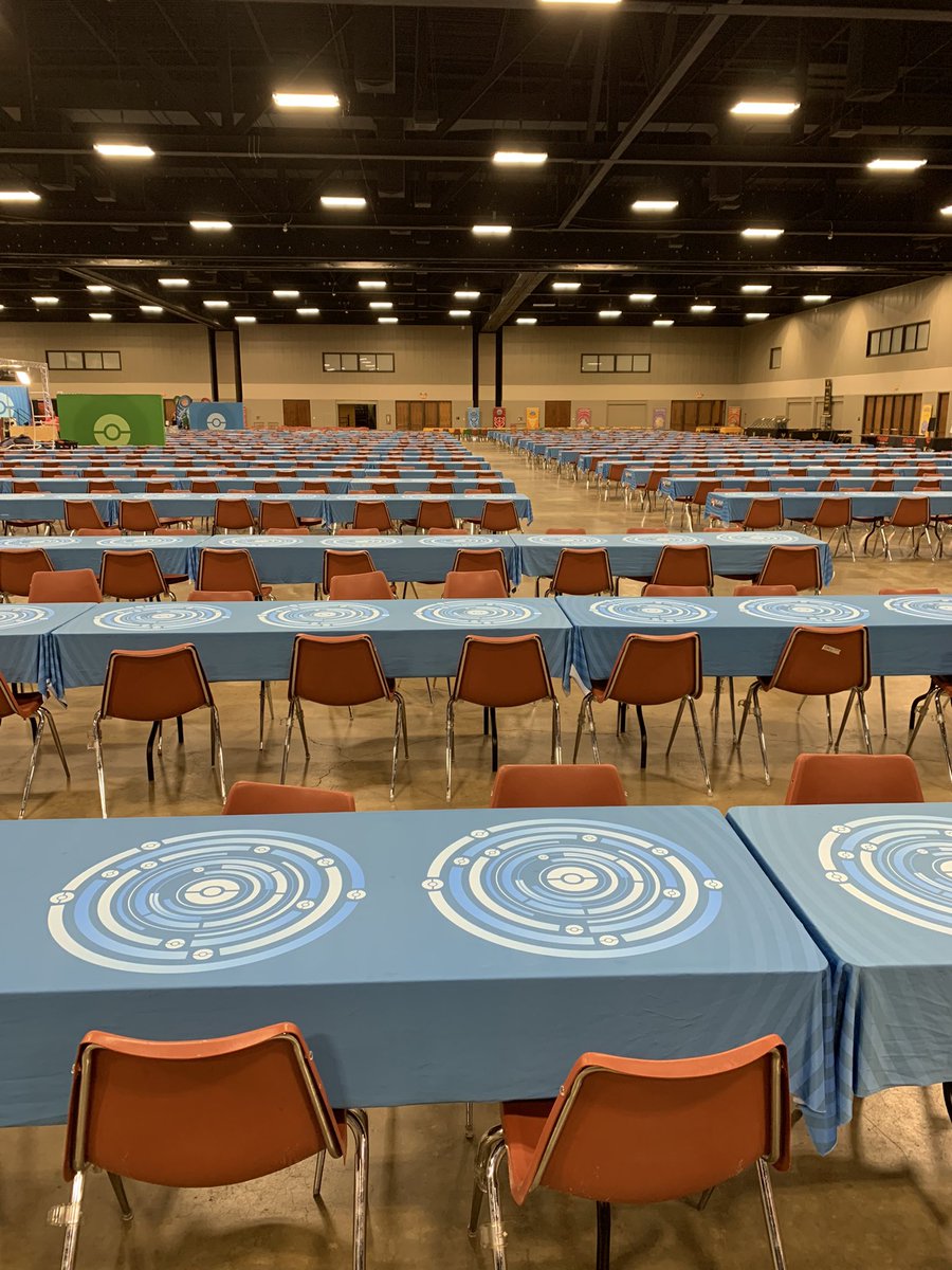 TopCutCentral's tweet photo. The calm before the ⛈️ @day2events Pokémon Regional Champions. 

#day2events #pokemon #PlayPokemon #topcutcentral #pokemontcg https://t.co/wW9gbPfa9W