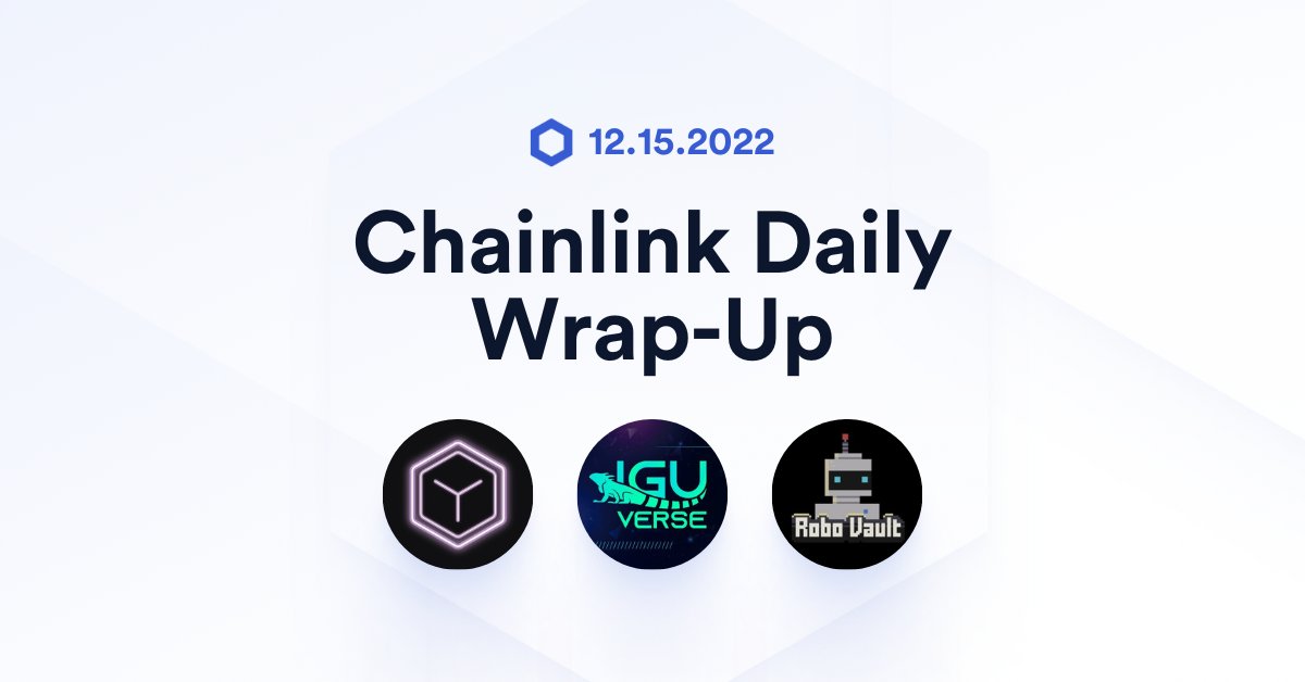 Chainlink tweet media