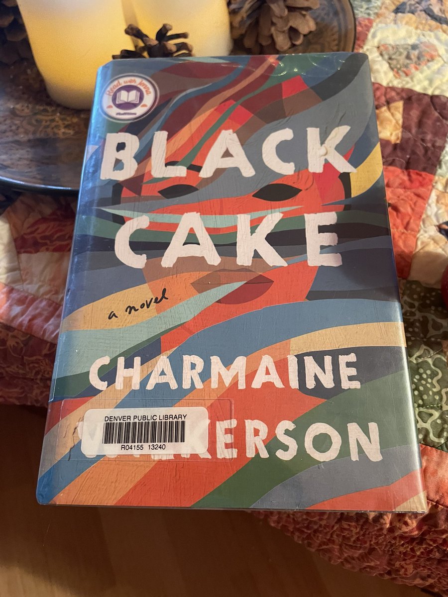 Reading now and loving. #bookstagram #library #charmainewilkerson #blackcake