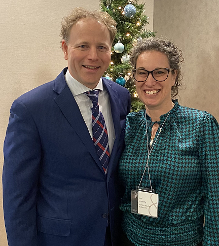 Atlantickspray's tweet photo. What a fantastic afternoon at the Canadian Manufacturers &amp; Exporters holiday luncheon - thanks for hosting CM&amp;E! It was so nice reconnecting with an old friend from St FX University and now Deputy Premier Allan MacMaster. @AllanMacMaster https://t.co/HeHVHSNRLX