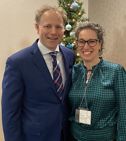 What a fantastic afternoon at the Canadian Manufacturers & Exporters holiday luncheon - thanks for hosting CM&E! It was so nice reconnecting with an old friend from St FX University and now Deputy Premier Allan MacMaster. @AllanMacMaster