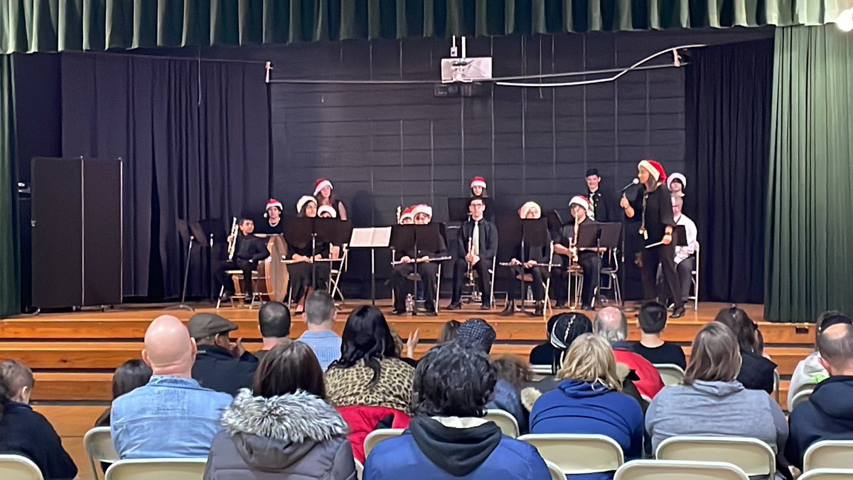 Our Band rocking it out at the winter concert! <a href="/bellmawrschools/">Bellmawr Schools</a>