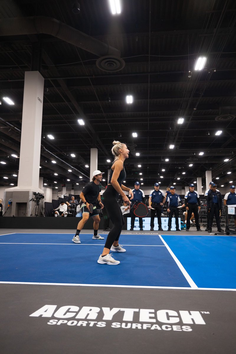 Our friends at <a href="/ATSports_95/">AT Sports | Acrytech</a> and pickleroll really out did themselves😍 Look at those courts! 👌