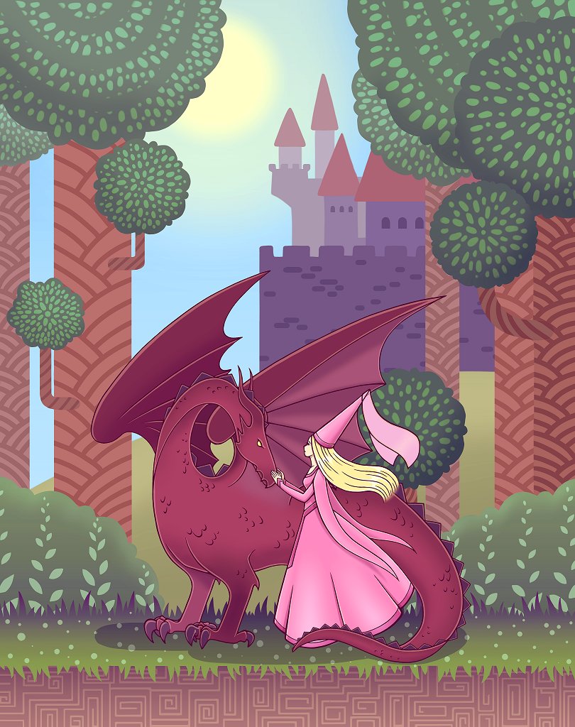 <a href="/SkurpySocial/">Skurpy</a> 🔥 “Dragon and Princess”
🌸Price: 0.05 ETH
✨ LINK: opensea.io/assets/ethereu…
.
#NewDrop #NFTcollector #NFTart