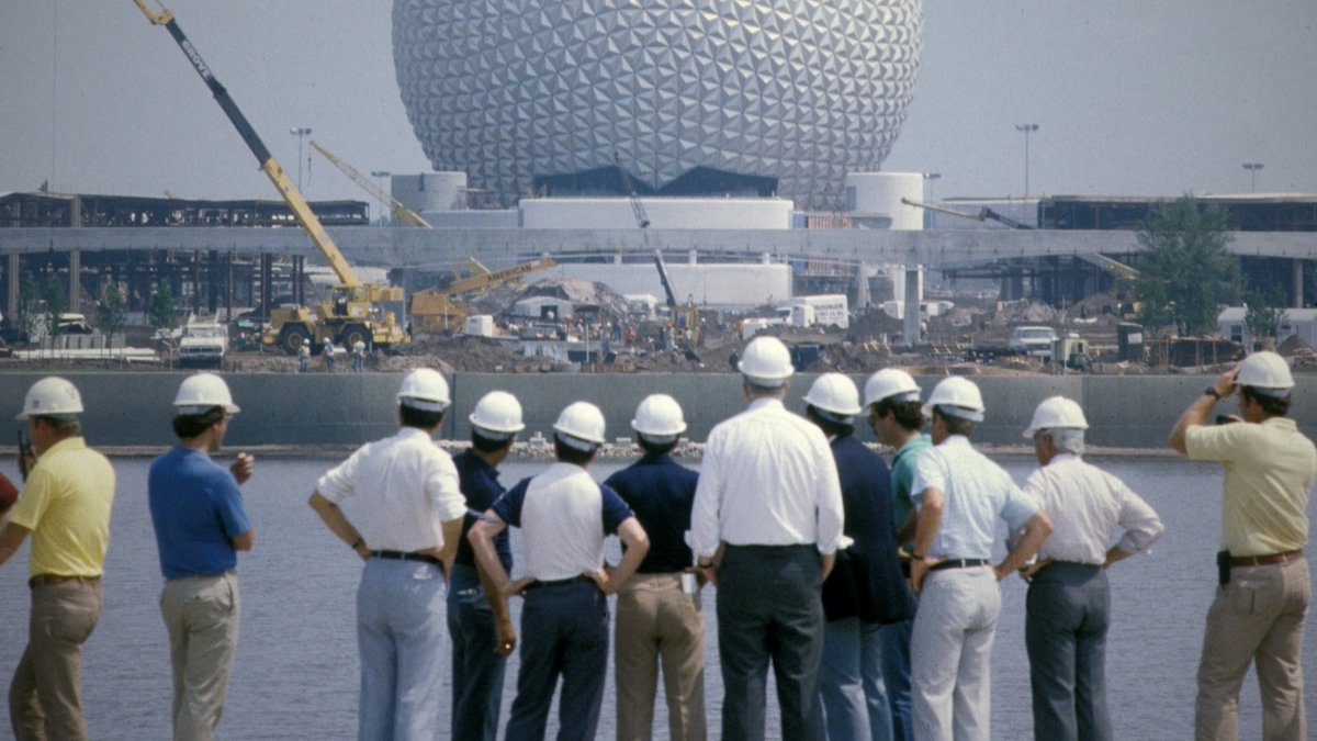 Disney's tweet photo. 70 years ago today, Walt Disney Imagineering was founded. 🤔💭 Want to discover more about how Disney Imagineers make magic at @DisneyParks around the world? Stream all of The Imagineering Story only on @DisneyPlus. https://t.co/l3ED8SHkC3
