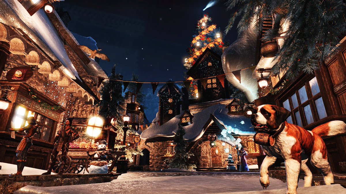 <a href="/TESOnline/">The Elder Scrolls Online</a> Wishing you Happy New Life festival from my Enchanted Snow Globe, thanks for another great year together! ☃️🎄💖