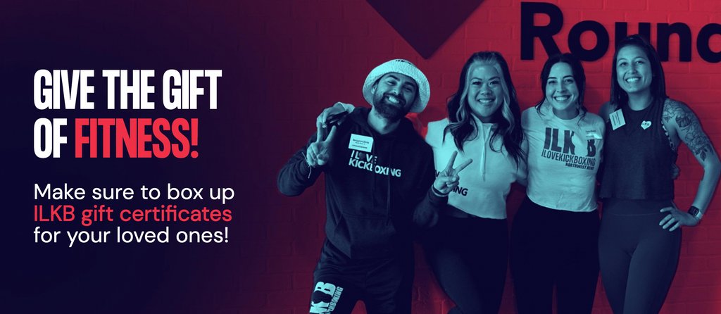 ilovekickboxing's tweet photo. What always fits and comes in the perfect color?? GIFT CARDS 🎁 Hook your friends and family up (or even yourself, if you’re an ILKB newbie!) with our holiday gift card specials: 3 classes for $30 or 5 classes for $40. Tap the link to get yours TODAY! 🎄

https://t.co/uKi1x2Kd7p https://t.co/Um37pNmnxD