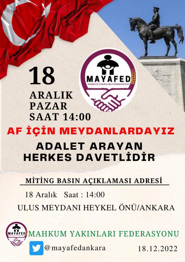 mayadresmi's tweet photo. #mayafed #mayad #mahkumyakınları #mahkumuakınlarıfederasyonu https://t.co/wgwp2gbFsT