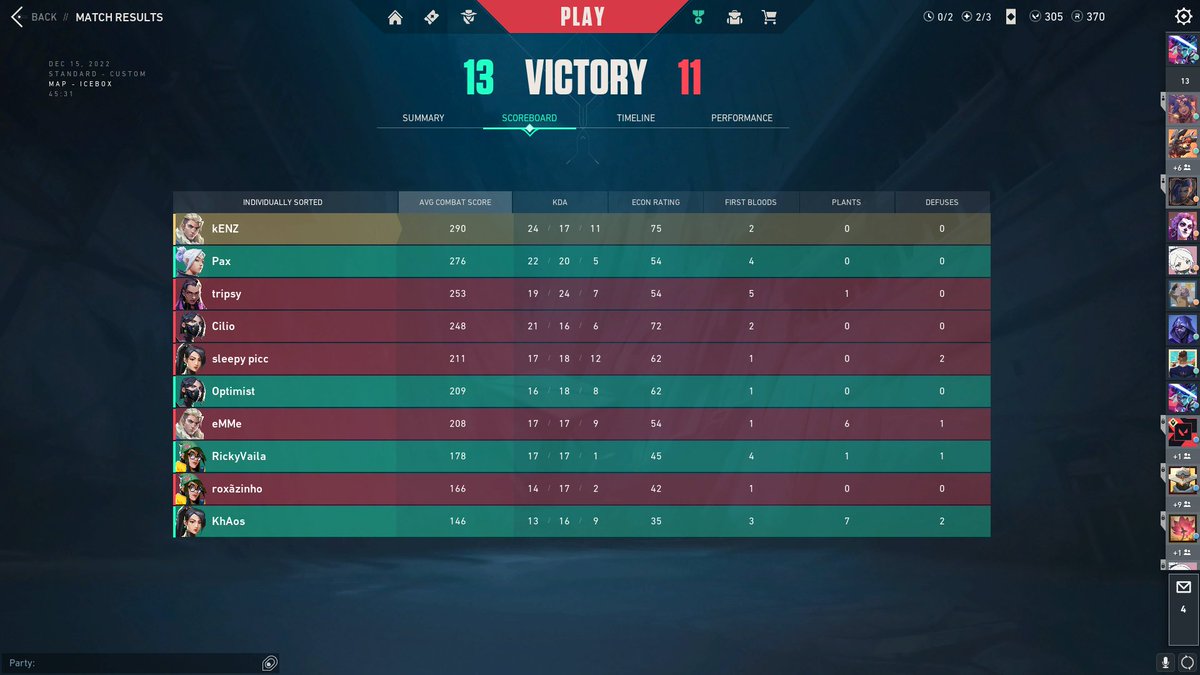 kENZsenshu's tweet photo. Lost in the finals of VALORANT Challengers 2023 Italy: Stage 1 - Qualifier #2

Lost to my previous mates @ALLINsenshu @TianValorant 9 - 13 GGs 😭

It was good run ty guys @optimisticheg @PaxVl @RickyVaila @KhAosVL https://t.co/Vdm97xZUdV