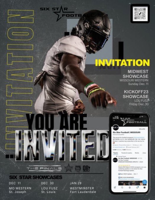 Thank you for the invite <a href="/6starfootballMO/">Six Star Football | MISSOURI</a> <a href="/CoachAlvis/">Cedric Alvis</a>