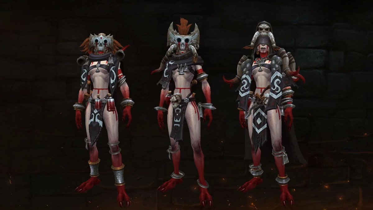 ShdwHntrClub's tweet photo. So, I heard there’s a possibility for us to get Blood Troll armor sets in addition the to grey gear we’re able to transmog! 

Ngl, having blood troll gear would be pretty satisfying considering how cool and tribal their style is! 

FINGERS CROSSED MY FELLOW TROLLS! 

#Warcraft https://t.co/d2zLqRD00w