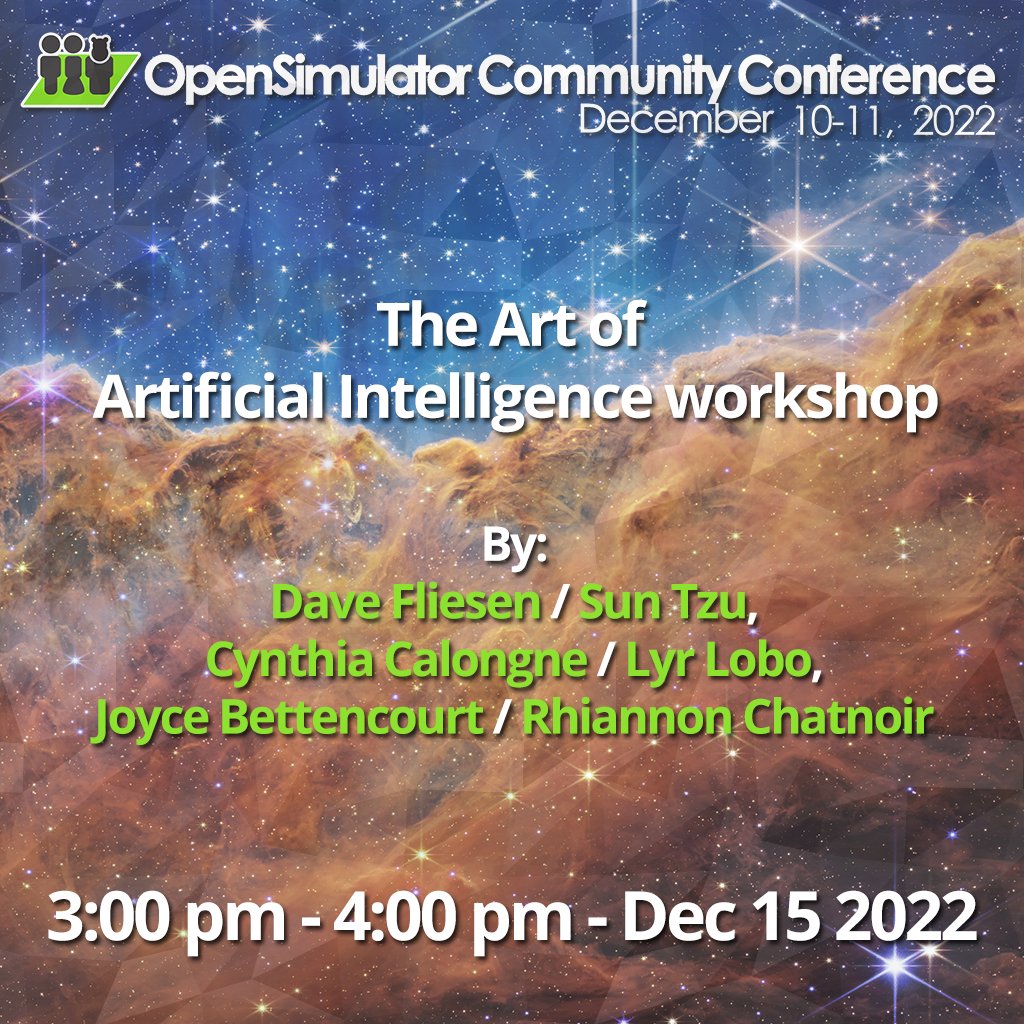 OpenSimulator Community Conference tweet media