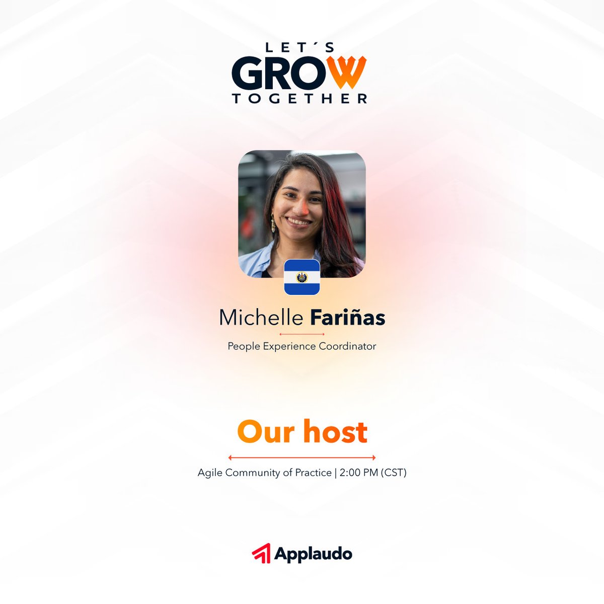 applaudo_'s tweet photo. Meet our amazing speakers who will share about management and Agile methodologies with teams in our "Let's grow together: Agile Community of Practice " webinar 🎖️
Just 1 day left! Register now: https://t.co/901DybZoXT
Talks will be in Spanish.
#Applaudo #TechMadeInLATAM https://t.co/17Wwa1oIE4