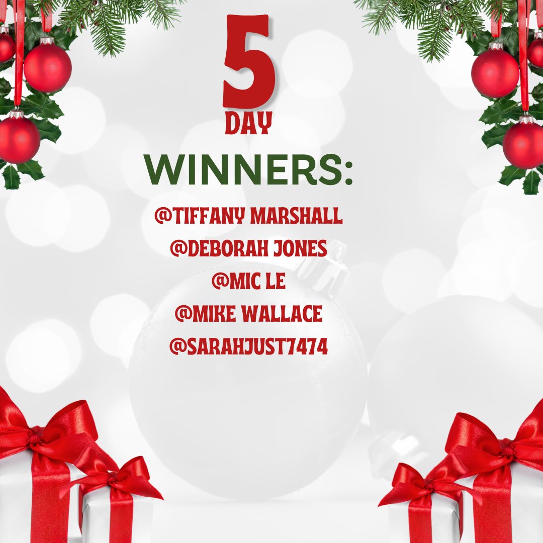 Medical_Edge's tweet photo. Congratulations to our day 5 winners!! ๐๐ฅณ๐Thank you for participating, and we hope our winners enjoy their Echo Dot! Stay tuned for the days to come!
#Medicaledge #FindyourEdge #travelnurse #adventureawaits #Nurses #Giveaway #12daysofchristmas https://t.co/JMSoEYKvgY