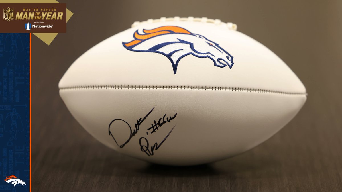 Denver Broncos (@broncos) on Twitter photo Retweet for a chance to win this signed 🏈 from <a href="/Dalton_Risner66/">Dalton Risner</a>!
#WPMOYChallenge + Risner Retweet for a chance to win this signed 🏈 from <a href="/Dalton_Risner66/">Dalton Risner</a>!
#WPMOYChallenge + Risner
