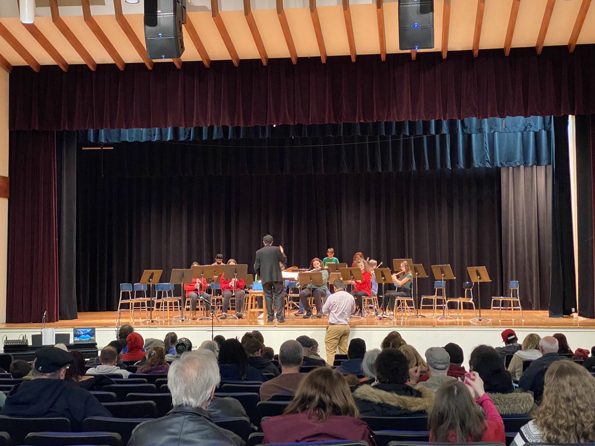 Oh the weather outside is frightful, but our students performance is so delightful! Enjoying the <a href="/Newcombschool/">Marcus W Newcomb</a> and <a href="/helenfortschool/">HFMS</a> winter concert!