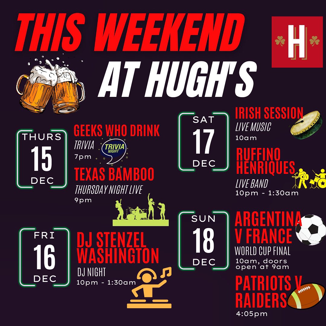 Hugh O'Neill's (@hughoneillspub) on Twitter photo 