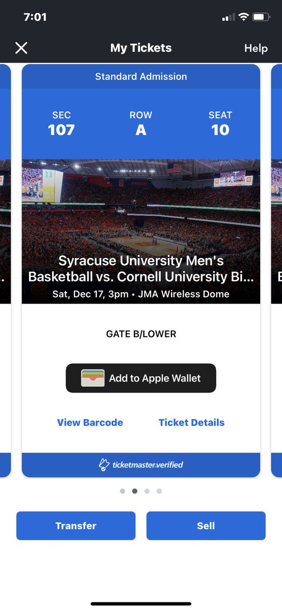 Anyone want SU Basketball tickets??? $85 each dm me #Syracuse #mensbasketball https://t.co/m9J2pBLErt