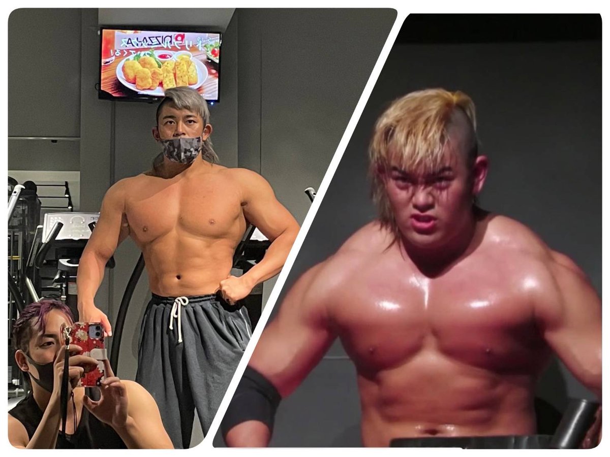 basarapw's tweet photo. 本日の #BASARAの日直 はタッグベルトを失い、ただの筋肉さんになった神野です。
4ヶ月で14kg減を目指して減量中ですが、1ヶ月半経過で現在-8kgでございます🥦
基本の食事は肉ぶち込みまくった雑炊です🍲
本日も質問お待ちしております💪
#沼
#RoadToPERFECTBODY https://t.co/AE0E2v1qcX