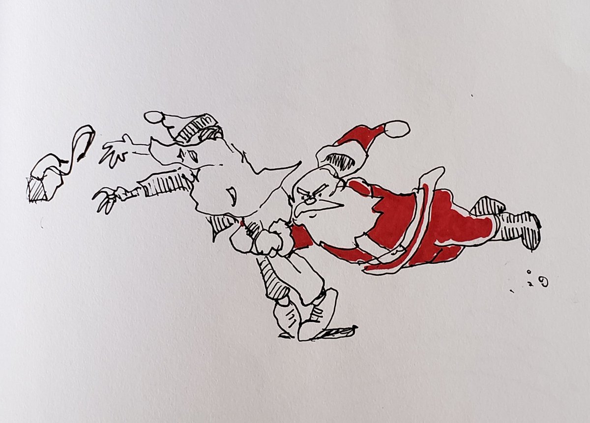 This just in: Santa Thwarts Street Criminal