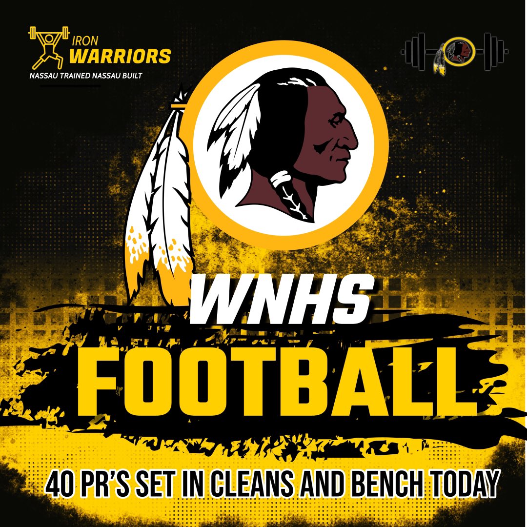CoachButler_WN's tweet photo. Great Day in the Weightroom for @WNHSwarriorFB , 40 PR’s were set in Cleans and Bench 

#NTNB
#BlueCollarMindset #BCM https://t.co/yW8tVxw57t