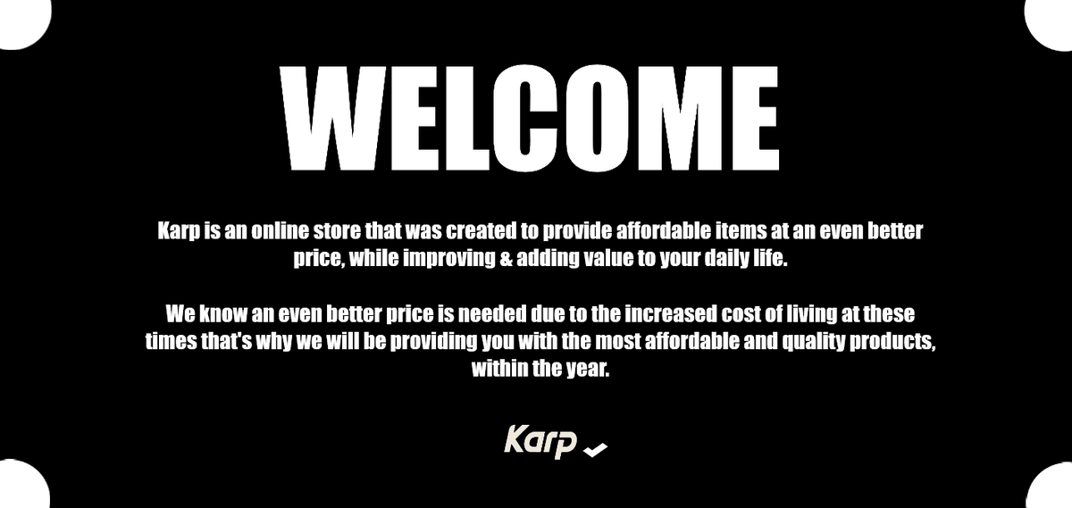 Karp tweet media