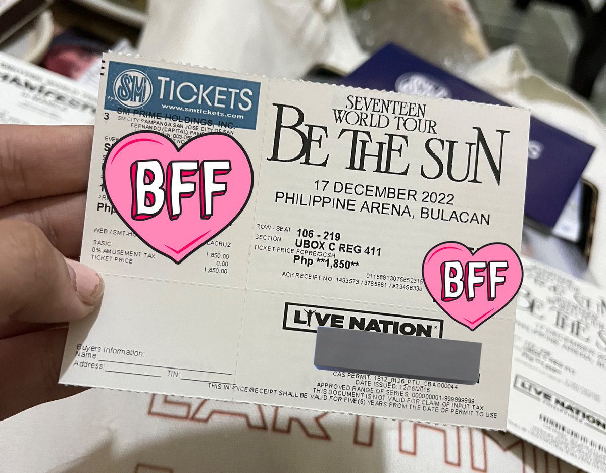Dodoljong's tweet photo. ✨ BE THE SUN IN BULACAN QUICK GIVEAWAY ✨

- 1 UBC REG  ticket to a lucky carat 🫶🏻
- Just like &amp; qrt this with ur fave svt pic why you deserve to win ✨

ENDS ON FRIDAY, 12.16 AT 5PM 
#BeTheSuninBULACAN 
#BeTSinBULACAN
#SEVENTEEN

Thank you for selling your extra tix @GYUCCIFY https://t.co/UWo95hLzzI