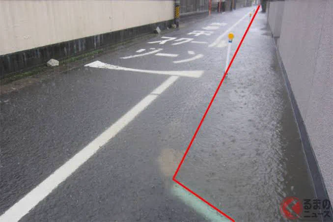 岡山にある【即死トラップ用水路】が危険すぎる！ここスクールゾーンだよね？