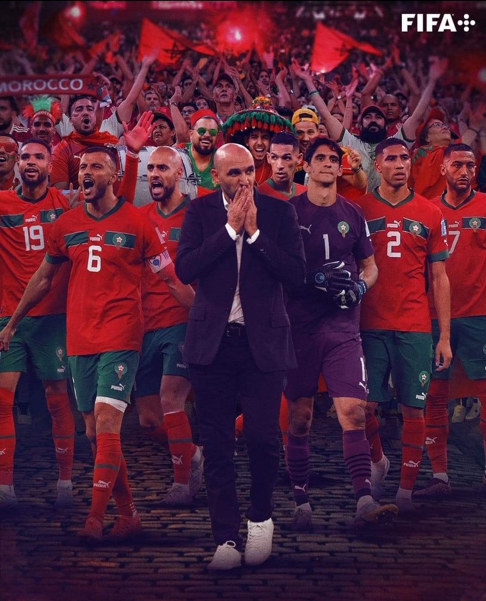 Yass_Van_B's tweet photo. Thank you @EnMaroc 👏 #Morocco 🇲🇦 #DimaMaghreb ⚽ #WorldCup  #Qatar2022  #History https://t.co/8hruT3easQ