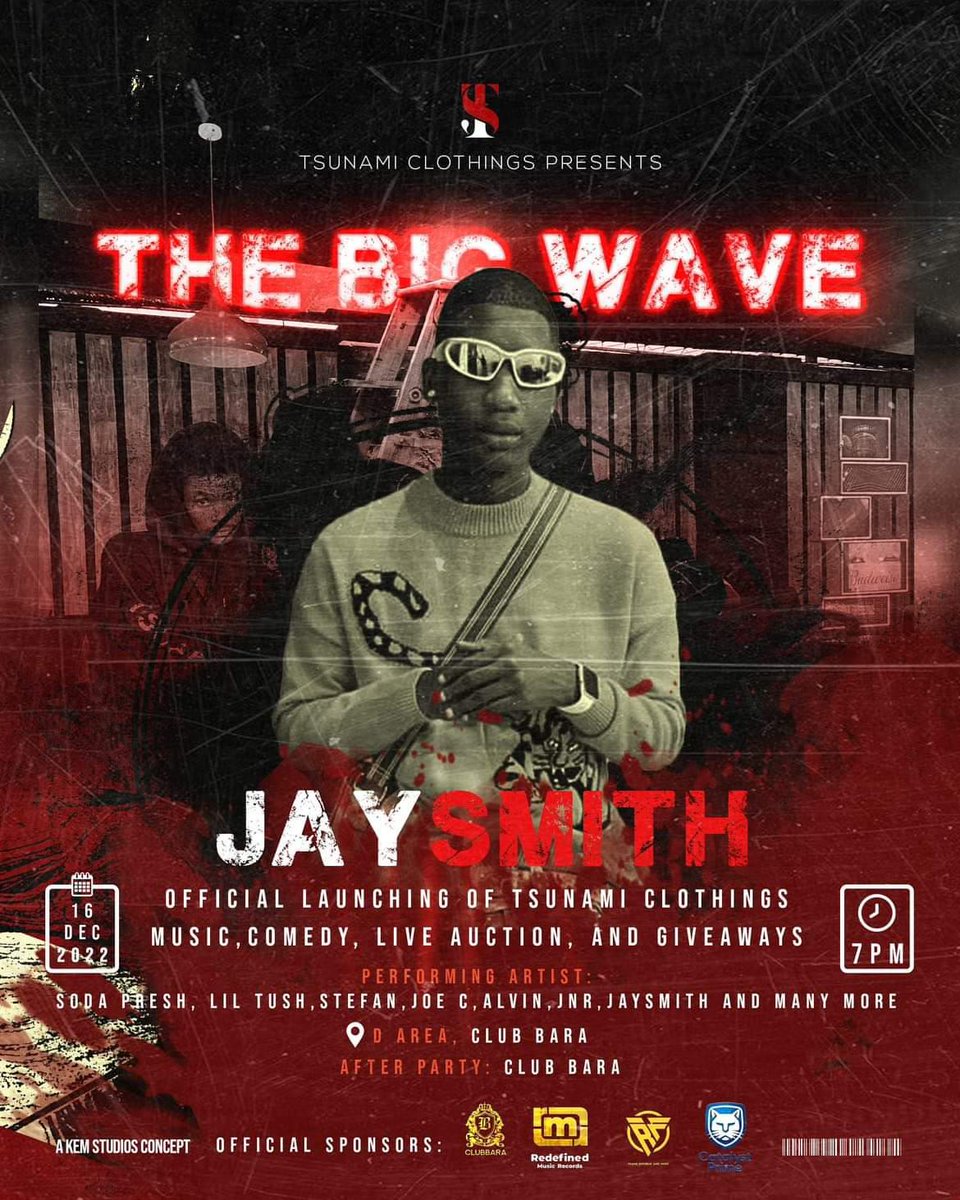 RMRBayelsa's tweet photo. Redefinedmusicrecords
@RMRBayelsa
·
1m
Jay Smith will be performing live at The Big Wave
@RMRBayelsa
@ijawsingleforum
@thisisbayelsa
@BomcoB
@thisisbayelsa
@Idyl_Music
@NativePreacher_
#thebigwave
#RMR https://t.co/wNcaSWhWe3