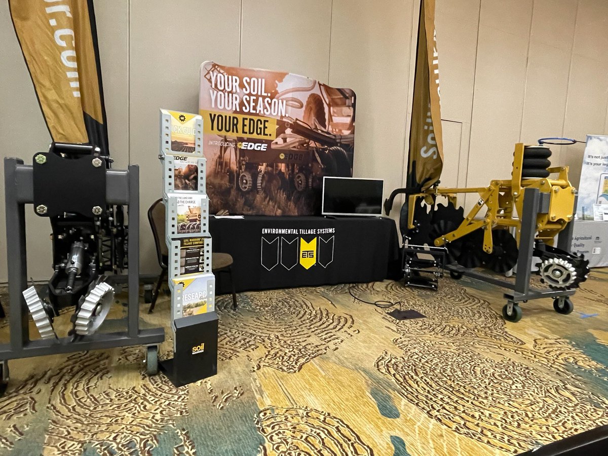 soilwarrior's tweet image. Day one of #SMS2022 ✔️ 
Will we see you tomorrow?
#SoilWarrior #StripTill #SoilHealth
