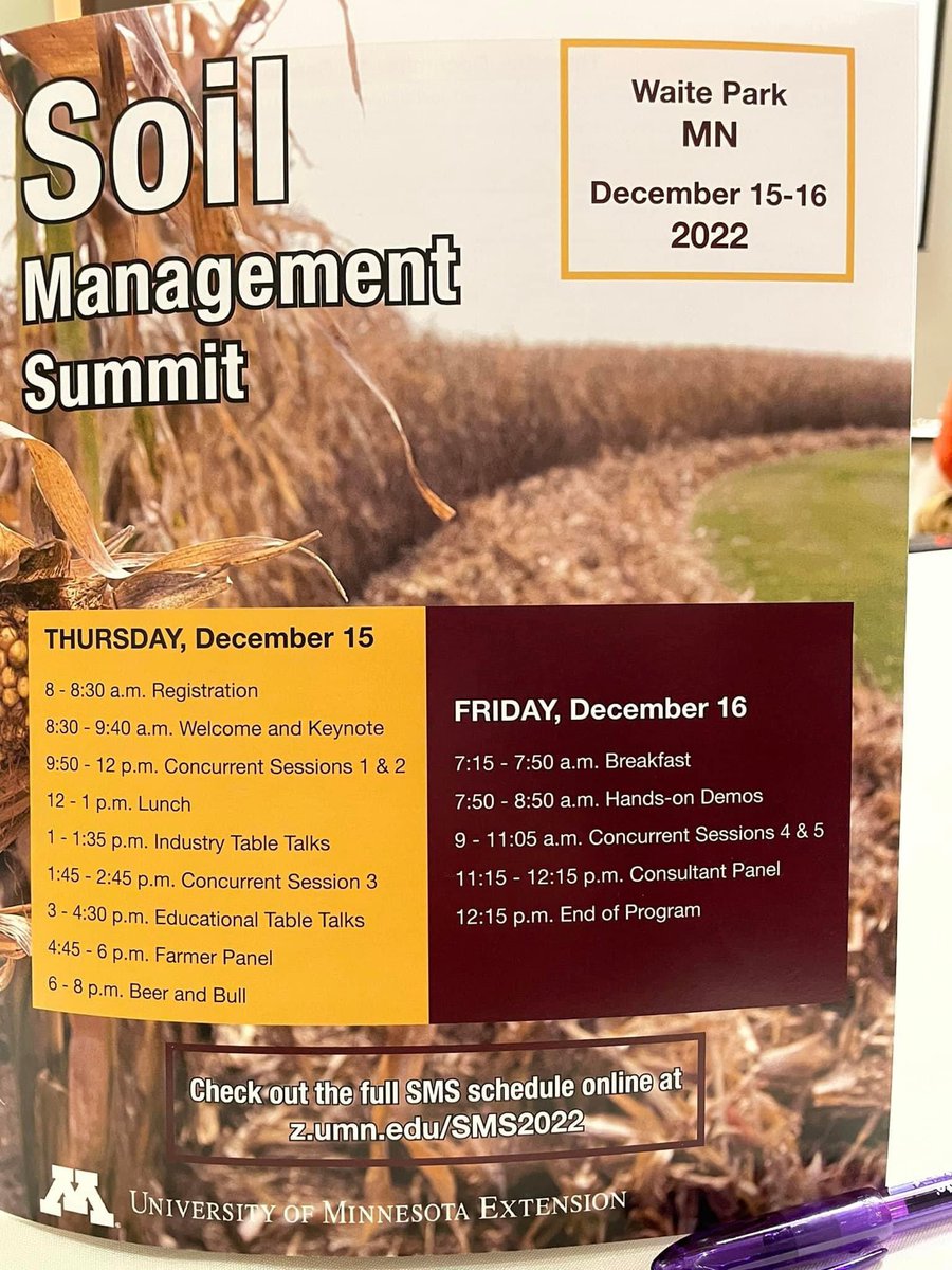 soilwarrior's tweet image. Day one of #SMS2022 ✔️ 
Will we see you tomorrow?
#SoilWarrior #StripTill #SoilHealth