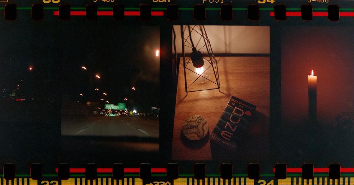 Baby’s first roll of film: light leaks, poor exposures and all 🎞️